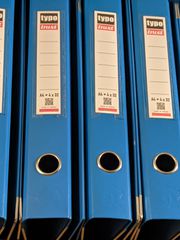 20 ΚΛΑΣΕΡ Αρχειοθέτησης - Οργάνωσης μπλέ χρώματος TYPOTRUST Α4 4/32