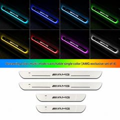 AMG Logo Φωτιζόμενα Μαρσπιέ Πόρτας (4τμχ) Dynamic Ambient Light 11 εφέ Φωτισμού ασύρματη εγκατάσταση
