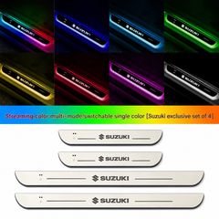 Suzuki Logo Φωτιζόμενα Μαρσπιέ Πόρτας (4τμχ) Dynamic Ambient Light 11 εφέ Φωτισμού ασύρματη εγκατάσταση