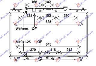 ΨΥΓΕΙΟ 2.2 i-DTEC ΠΕΤΡΕΛΑΙΟ ΜΗΧΑΝΙΚΟ/ΑΥΤΟΜΑΤΟ (425x750x26) (KOYO) — HONDA CR-V 2015-2017