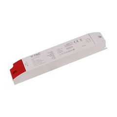 VTAC – Πλαστικό Τροφοδοτικό 100W 12V 8.3A με 1 Έξοδο IP44 Λευκό – SKU: 24270