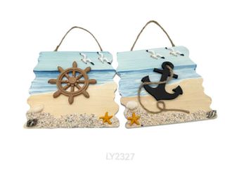 Σετ διακοσμητικά Souvenir - Κρεμαστό - 4 τεμάχια - LY2327 - 921423