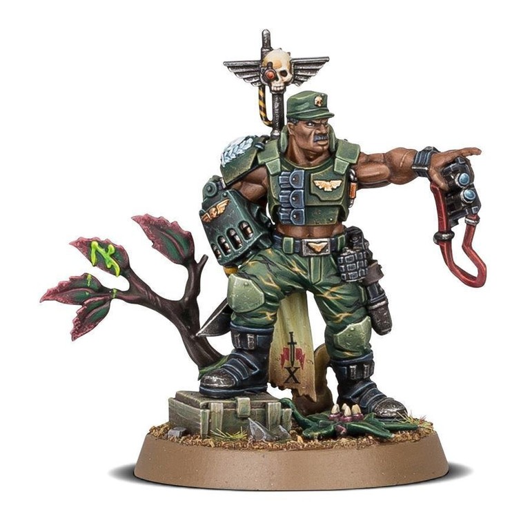 Warhammer Catachan Colonel 47-90