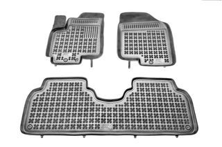 Λαστιχένια πατάκια HYUNDAI IX20 (2010-2018) / KIA Venga (2009-2017) - τύπου σκαφάκι - 3τμχ., Rezaw Plast