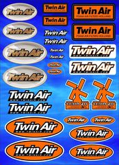 Αυτοκόλλητα Μηχανής TWINAIR STICKER SHEET