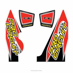 Αυτοκόλλητα εξάτμισης Pro CIRCUIT EXHAUST STICKER KIT T-6