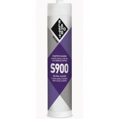 Σιλικόνη S-900 Μπεζ (RAL 1015) 280ml (Ουδέτερη) - Elastotet ( Συσκευασία 12 τμχ)