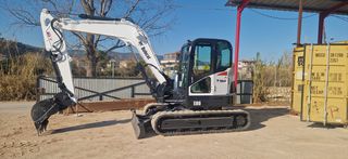 Εκσκαφέας Με Ερπύστριες Bobcat 2013 Ε 80-thumb-4