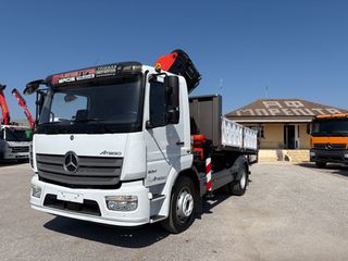 Ανατροπή + Γερανός Mercedes-Benz 2017 Atego 1624 **Λεβγιές** + Palfinger PK18002EH C 2014-thumb-4