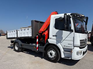 Ανατροπή + Γερανός Mercedes-Benz 2017 Atego 1624 **Λεβγιές** + Palfinger PK18002EH C 2014-thumb-5