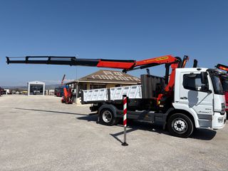 Ανατροπή + Γερανός Mercedes-Benz 2017 Atego 1624 **Λεβγιές** + Palfinger PK18002EH C 2014-thumb-10