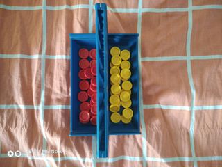 connect four vertical checkers strategy game 1981-thumb-2