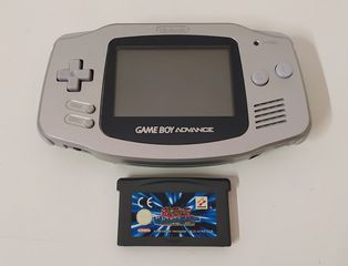 Nintendo Gameboy Advance Platinum + Yu-gi-oh