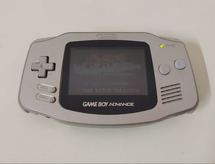 Nintendo Gameboy Advance Platinum + Yu-gi-oh-thumb-1