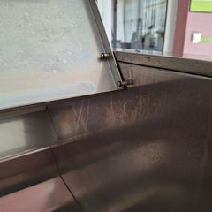 Καρότσι "στησίματος" τραπεζιών με θέσεις για μαχαιροπίρουνα, σουπλά και δίσκους, 72*70*144/174 εκ. Μεταχειρισμένο. Ποιότητα & Τιμή Stockinox-thumb-17