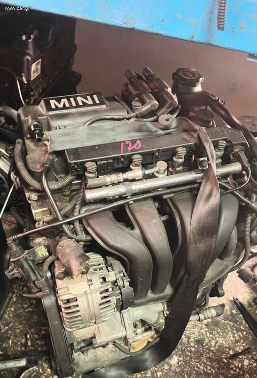 Κινητήρας Mini Cooper One R50/52/53 Μοντέλο (02 - '06) W10B16AB 1,6 16ν