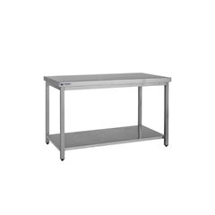 Τραπέζι Εργασίας Ανοξείδωτο 160x70x85Cm - Καινούργιο.