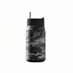 Θερμός Ποτήρι Με Καλαμάκι Lens Save The Aegean 360ml Dark Camo