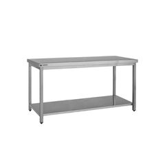 Τραπέζι Εργασίας Ανοξείδωτο 180x70x85Cm - Καινούργιο.