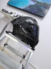LS2 FF807 Dragon Forged Carbon + Interphone Link HD