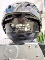 LS2 FF807 Dragon Forged Carbon + Interphone Link HD-thumb-2