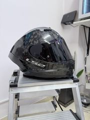 LS2 FF807 Dragon Forged Carbon + Interphone Link HD-thumb-3