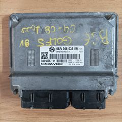 ΕΓΚΕΦΑΛΟΣ ΚΙΝΗΤΗΡΑ VW/AUDI/SEAT/SCODA BENZINH SIEMENS SIMOS7.1 06A906033EM 5WP40267 01