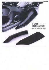 ΠΡΟΣΤΑΤΕΥΤΙΚΟ ΠΟΔΙΩΝ HONDA NC 750X 2012-2019