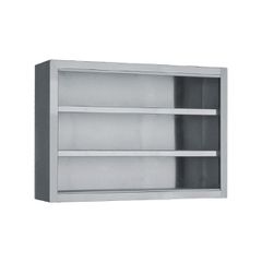Ποτηριέρα Ανοξείδωτη Χωρίς Πόρτες 180x30x70Cm BAMBAS - Καινούργια.