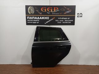 Πόρτα Πίσω Αριστερή Μαύρη Ford Focus 2011-2018 Station Wagon (sw) Τζάμι Φυμέ / Ο3Γ