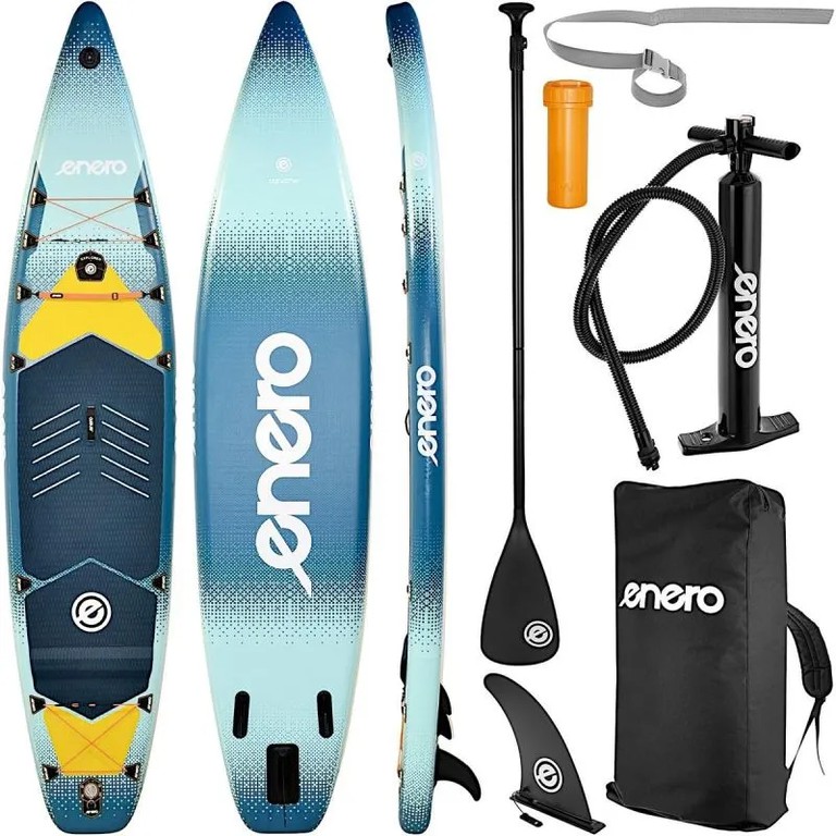 SET ENERO INFLATABLE SUP BOARD 384x81x15CM