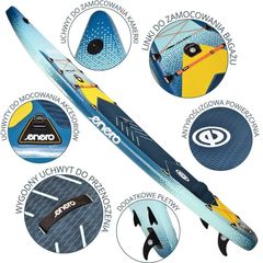 SET ENERO INFLATABLE SUP BOARD 384x81x15CM-thumb-2