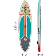 SET ENERO INFLATABLE SUP BOARD 320x81x15CM FLOW-thumb-1