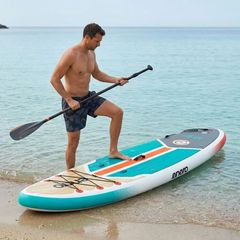 SET ENERO INFLATABLE SUP BOARD 320x81x15CM FLOW-thumb-3