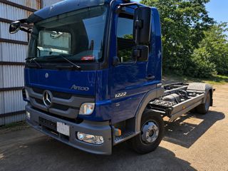 Ανατροπή + Γερανός Mercedes-Benz 2013 ATEGO EURO 5 1222 ΚΟΝΤΟ ΜΕΤΑΞΟΝΙΟ