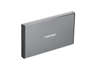 NATEC HDD ENCLOSURE RHINO GO (USB 3.0, 2.5", GREY)