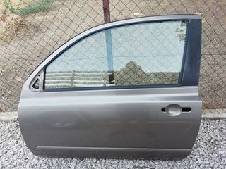 ΠΟΡΤΑ ΑΡΙΣΤΕΡΗ ΟΔΥΓΟΥ ΓΙΑ NISSAN MICRA K12 3 ΘΥΡΟ ΜΟΝΤΕΛΟ 2005-2010