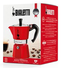 Bialetti Moka Express Moka pot Red-thumb-4
