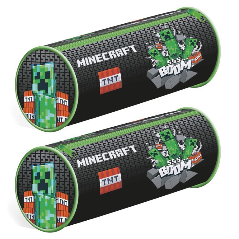 Minecraft - Barrel Pencil Case - BOOM