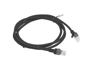 PATCHCORD KAT.6 UTP 1.5M CZARNY FLUKE PASSED LANBERG 10-PACK-thumb-1