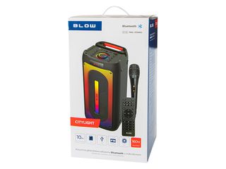 Bluetooth speaker CityLIGHT + remote control + microphone-thumb-4
