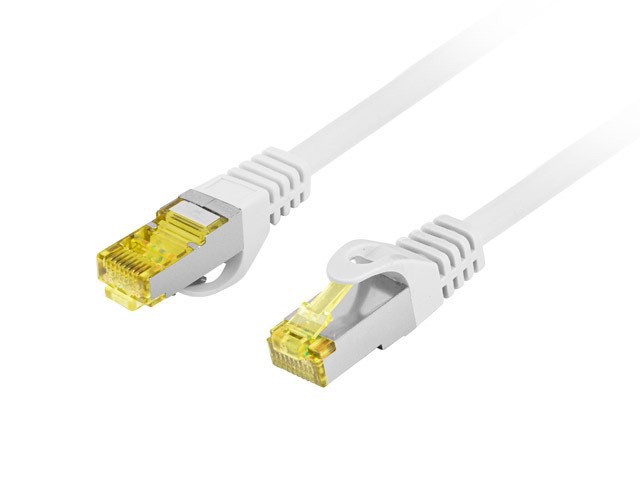 LANBERG PATCHCORD S/FTP CAT.6A 0.25M GRAY 100% CU LSZH