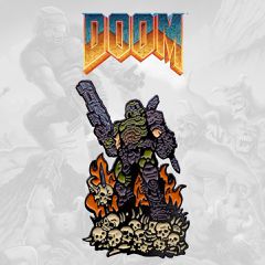 DOOM Eternal Limited Edition Pin Badge-thumb-1