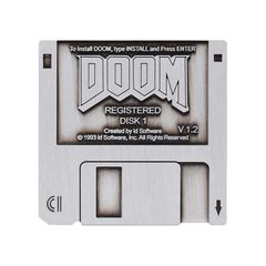 DOOM - Floppy Disk - Limited Edition (Pin Badge) / Fan Shop and Merchandise