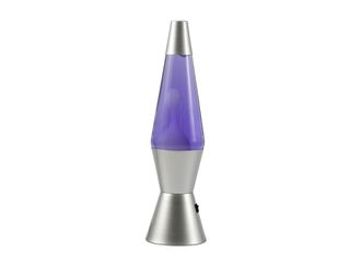 iTotal - Spaceship LED Lava Lamp with Silver Base - Purple (XL3325) / Baby and Children