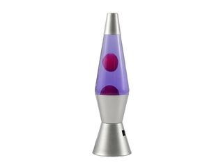 iTotal - Spaceship LED Lava Lamp with Silver Base - Purple (XL3327) / Baby and Children