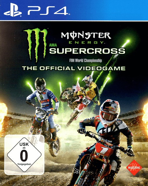 Monster Energy Supercross - The Official Videogame (DE/Multi in Game) / PlayStation 4