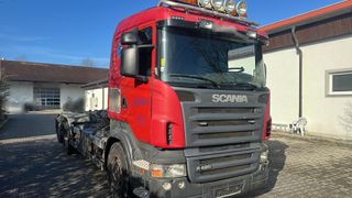 Ανατρεπόμενο Για Containers Με Βραχίονες Scania 2005 R420 6x2 KLIMA γάντζο ρεταρτερ ινταρτερ-thumb-2