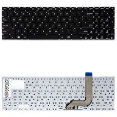 Πληκτρολόγιο - Laptop Keyboard για Asus VivoBook 15 A542U A580 X542 X542B X542BA X542U X542UR X542UQR X542UN X542UF 90NB0H92-R30FR0 90NB0H92-R30US0 US Nο Frame Black ( Κωδ.40647USPOWER )