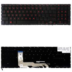 Πληκτρολόγιο - Laptop Keyboard για HP OMEN 15-EK 15-EN Series 15T-EK100 15Z-EN000 15-EK1001NV 15-EN0029NR 15-ek0009NW L98943-001 M00838-001 US No Frame Backlight Red ( Κωδ.40975USBLRED )